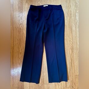 NEW! Ladies Coldwater Creek Navy Blue Trouser Pants - 6P